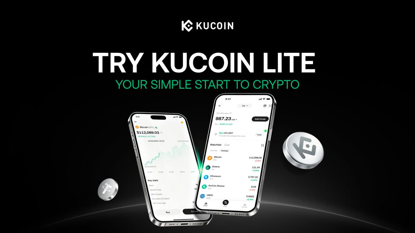 image 1 TCI, December 04, 2025 — KuCoin, a leading global cryptocurrency platform built on trust, today announced the launch of KuCoin Lite Mode, a new simplified crypto app mode designed to give crypto beginners and everyday users a smoother, cleaner and more confidence-inspiring entry into digital assets.