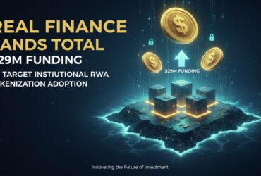 "Real Finance Secures $29 Million to Enhance Institutional Asset Tokenization with RWA Tokens"