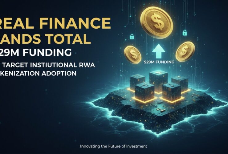 "Real Finance Secures $29 Million to Enhance Institutional Asset Tokenization with RWA Tokens"