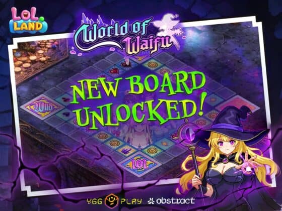 "Explore LOL Land's Newest Attraction: Waifu World Board with Exclusive Waifu Sweeper Collaboration"