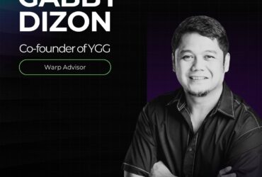 "Warp Welcomes Gabby Dizon as Strategic Advisor to Spearhead Web3 Gaming Expansion"