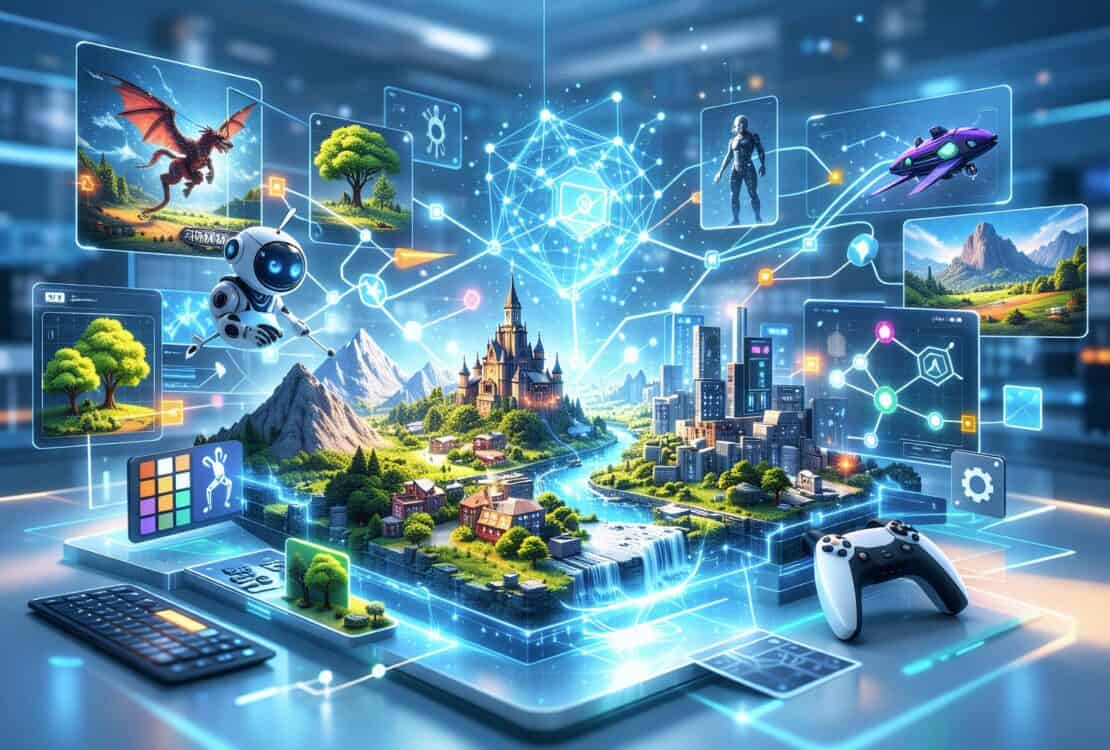 Featured image gg Video game development is undergoing a dramatic transformation, with gamers no longer just passive consumers of content, instead becoming real participants in their creation. You can thank generative AI for driving this shift – it’s putting powerful creative capabilities into the hands of everyone, enabling developers to move away from designing every aspect of their games and instead giving more control to their audiences.&nbsp;