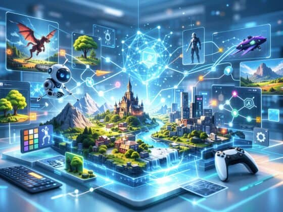 Featured image gg Video game development is undergoing a dramatic transformation, with gamers no longer just passive consumers of content, instead becoming real participants in their creation. You can thank generative AI for driving this shift – it’s putting powerful creative capabilities into the hands of everyone, enabling developers to move away from designing every aspect of their games and instead giving more control to their audiences.&nbsp;