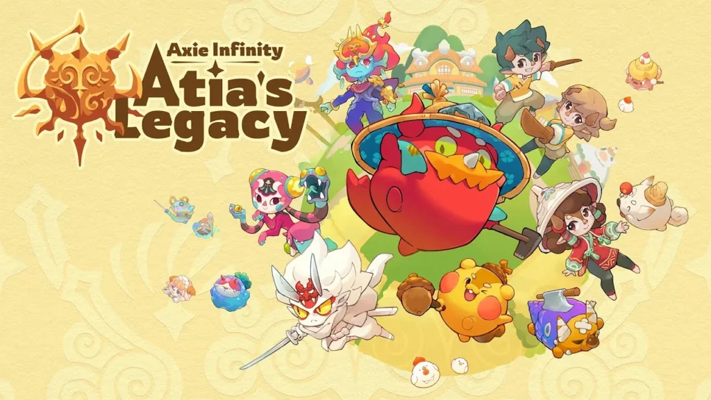 Axie Infinity: Atia’s Legacy gameplay screenshot 1 – Adventure crypto game on Ronin
