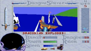 Dragon Strike gameplay screenshot 1 – Casual crypto game on Gala Games