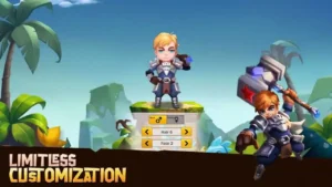 Loot Legends gameplay screenshot 2 – MMORPG crypto game on Arbitrum