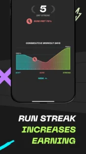 STEPN GO gameplay screenshot 3 – Casual crypto game on Solana