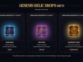 Runespace genesis relic drop RuneCraft has unveiled its first litepaper v1.0, setting the stage for what it calls the premier Web3 fantasy idle RPG. Set in the shadowy, mystical realm of Elyndor, the game spans eight distinct Realms, each offering unique rewards and challenges, from the fiery Emberwood to the formidable Grand Citadel.