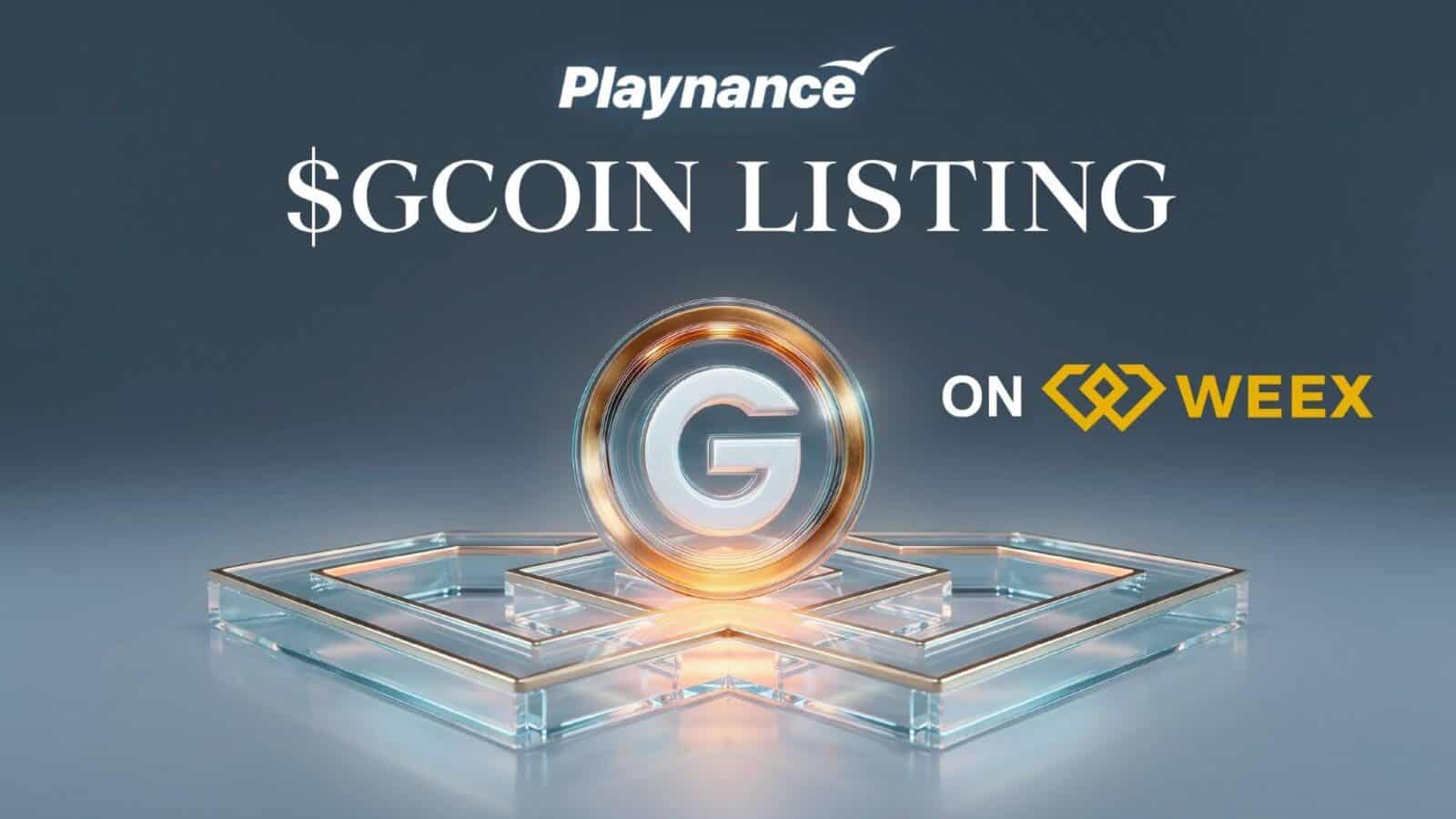 gcoin listing Tel Aviv, Israel, June 3rd, 2026, Chainwire