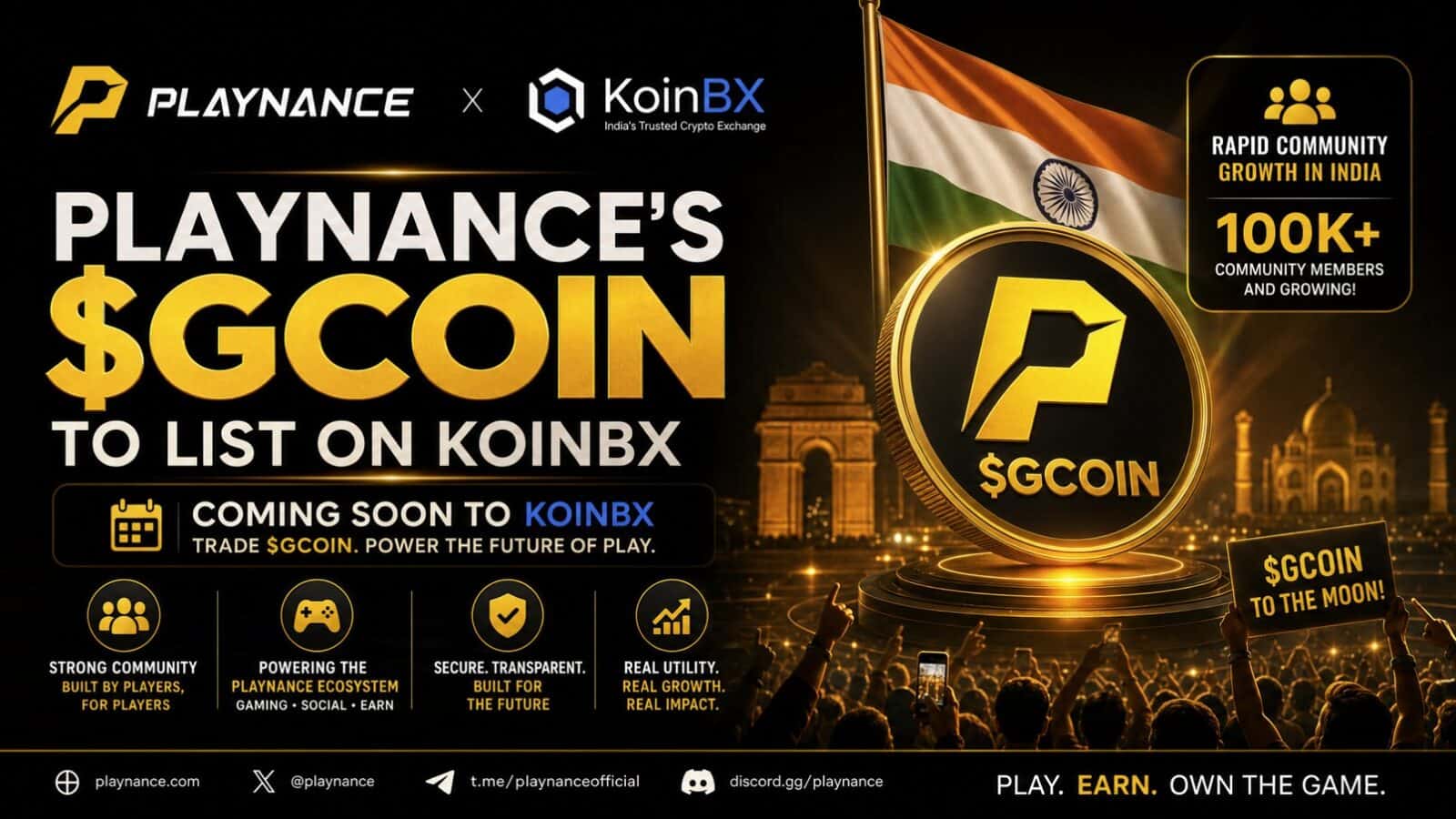 playnance g coin koinbx In Brief: