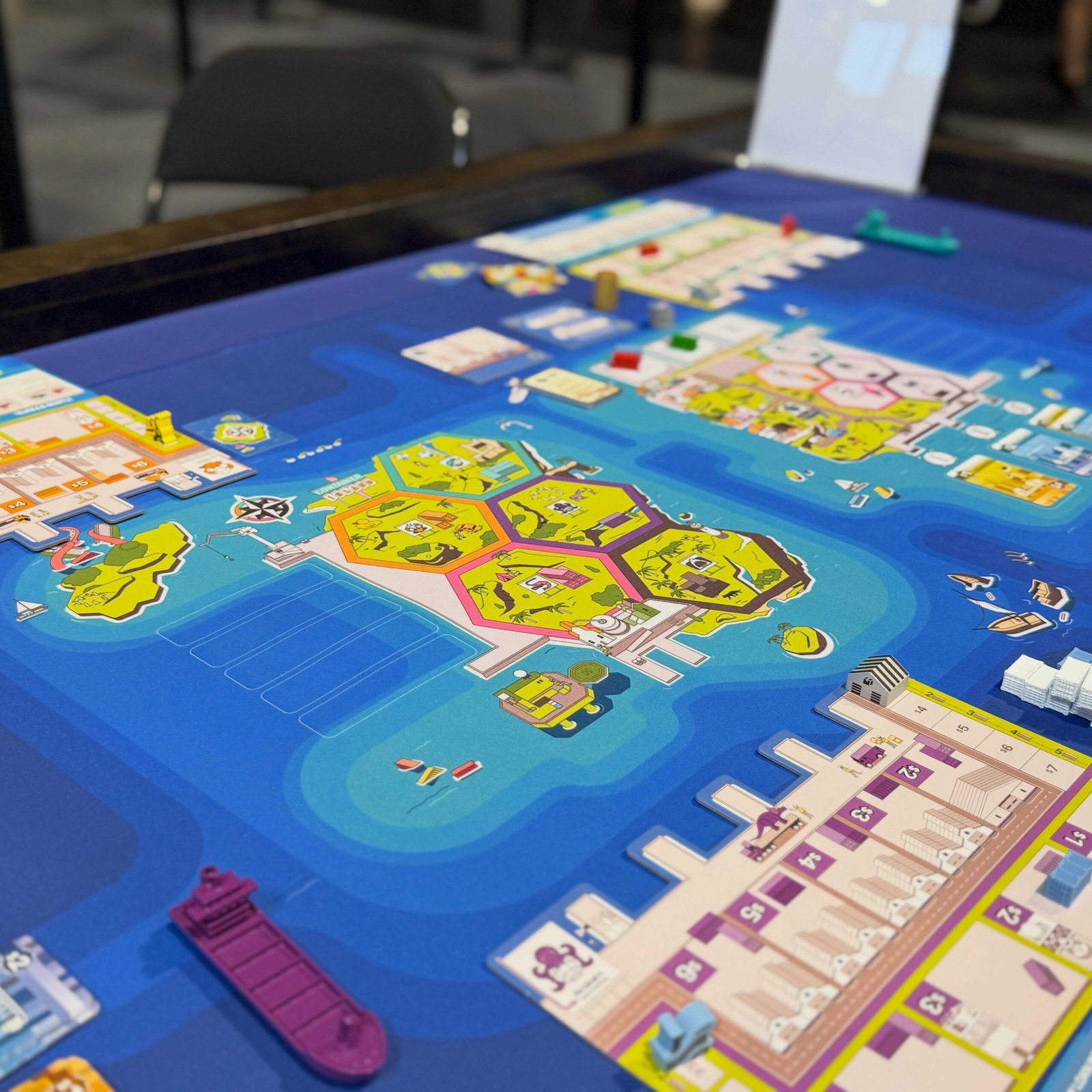 Gen Con starts this week: 11 tabletop releases worth standing in line for 30 The map for the board game Container