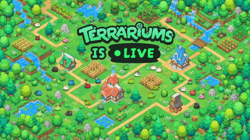 axie infinitys terrariums v1 1 pulls accessories and land items into t In Brief: