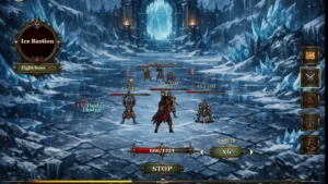 ChainSlash gameplay screenshot 3 – Idle crypto game on Base