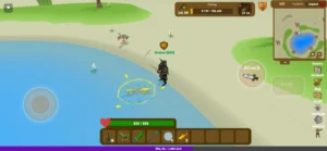 EmberQuest.io gameplay screenshot 3 – Action crypto game on Solana