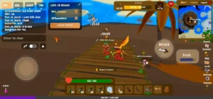 EmberQuest.io gameplay screenshot 4 – Action crypto game on Solana