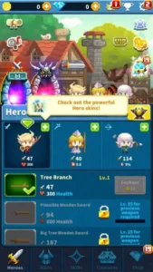 Final Taptasy gameplay screenshot 1 – Adventure crypto game on BNB Chain