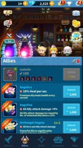 Final Taptasy gameplay screenshot 3 – Adventure crypto game on BNB Chain