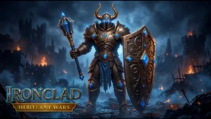 Hero Lane Wars gameplay screenshot 2 – MMORPG crypto game on Solana
