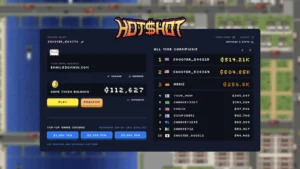 Hotshot gameplay screenshot 2 – Action crypto game on Polygon