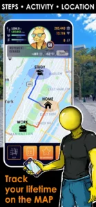 Life2app gameplay screenshot 1 – Idle crypto game on BNB Chain