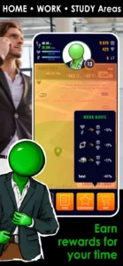 Life2app gameplay screenshot 3 – Idle crypto game on BNB Chain