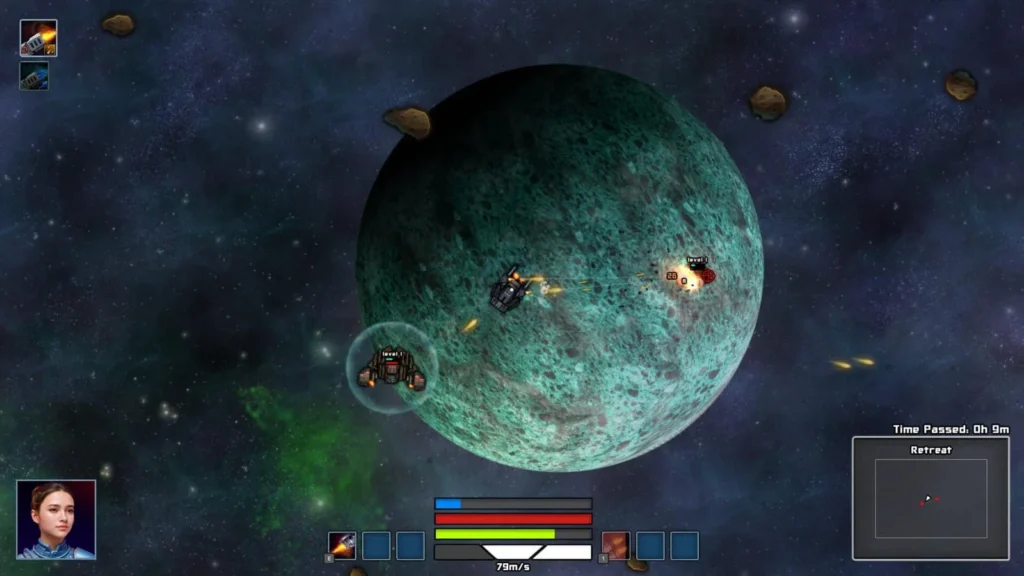 METASPACE gameplay screenshot 1 – Action crypto game on Polygon