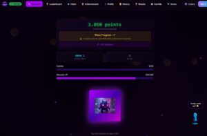 Monster Tap gameplay screenshot 1 – COLLECTIBLE crypto game on Ethereum