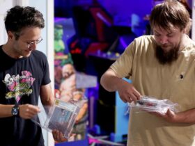 nintendo history in a box 97 unseen marioduck hunt carts sat forgotten for six years With 97 NES cartridges packed into a suitcase, Jason Ganos boarded a flight to California and spent the whole trip anxious that TSA agents might pull them apart for inspection.