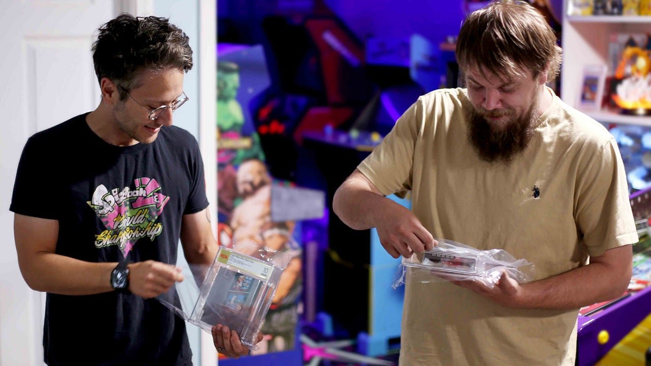 nintendo history in a box 97 unseen marioduck hunt carts sat forgotten for six years With 97 NES cartridges packed into a suitcase, Jason Ganos boarded a flight to California and spent the whole trip anxious that TSA agents might pull them apart for inspection.