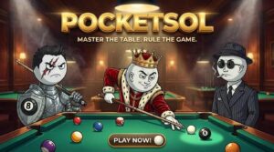 PocketSol gameplay screenshot 1 – Arcade crypto game on Solana