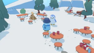 Pudgy World gameplay screenshot 4 – Open World crypto game on Abstract