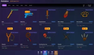 Ryoshi Royale gameplay screenshot 2 – Action crypto game