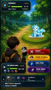 Telomon gameplay screenshot 4 – Adventure crypto game on GRAM