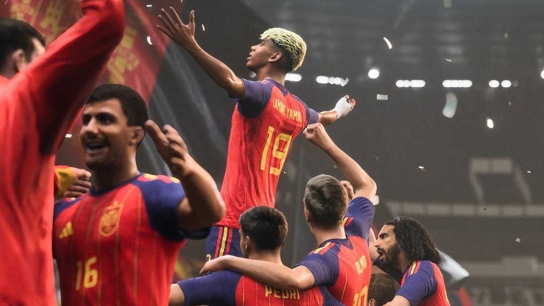 Regulators clear the path: Saudi Arabia's $55B takeover of EA loses its final barrier 30 Spain players celebrate in EA Sports FC