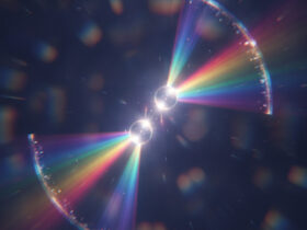 what happens if you slice a photon in half three physicists say you ge Whip a mirror out of the path while a lone photon is midway through bouncing off it, and the result isn't half a photon heading one way with the other half going the opposite direction. What you get instead is a rainbow.
