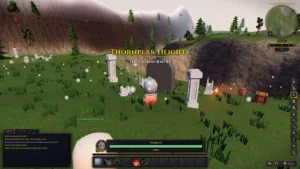 World of Claudecraft gameplay screenshot 3 – Adventure crypto game on Solana