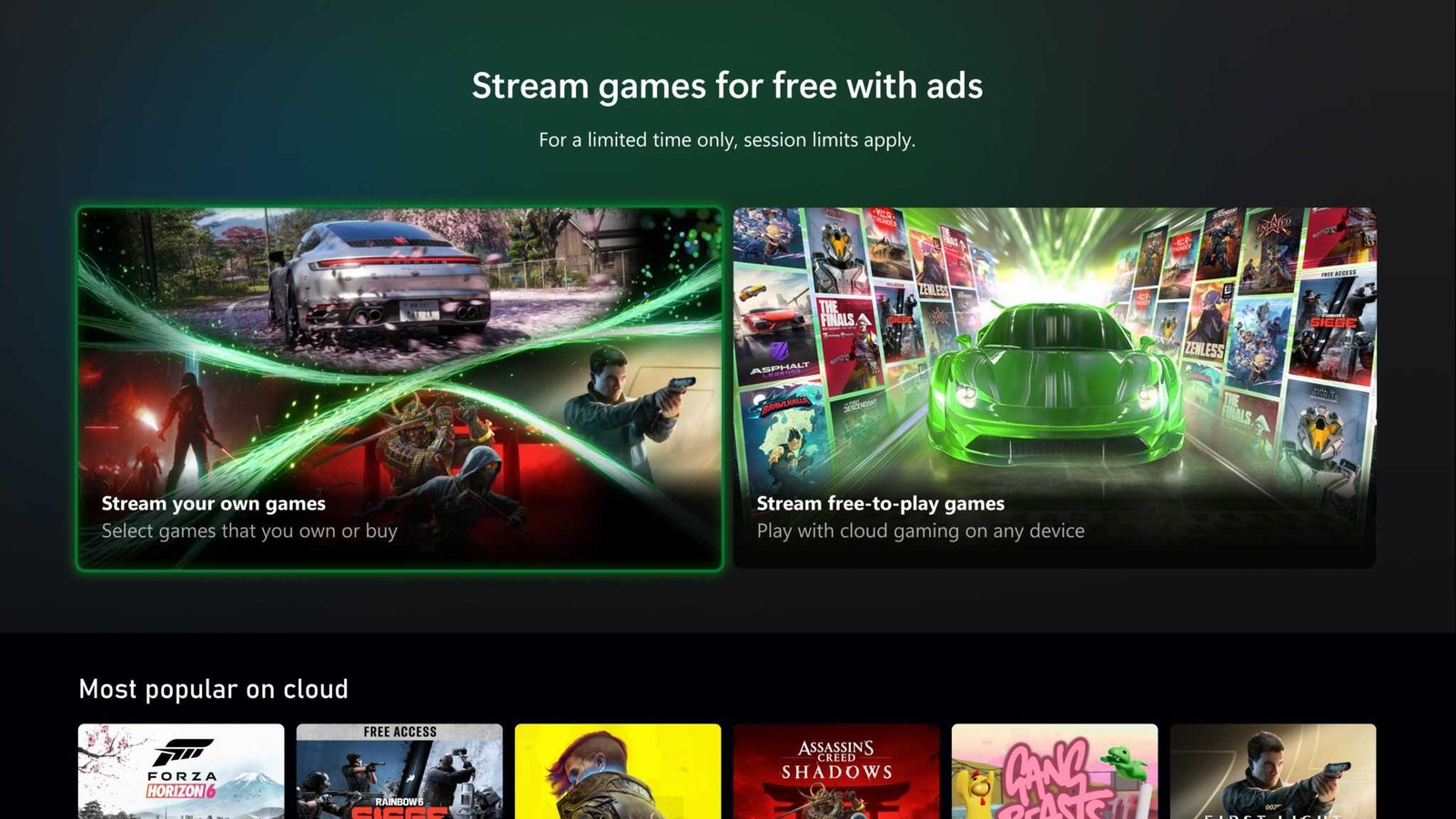 Xbox tests a new deal: watch ads to stream games you've already bought 31 xbox streaming free with ads