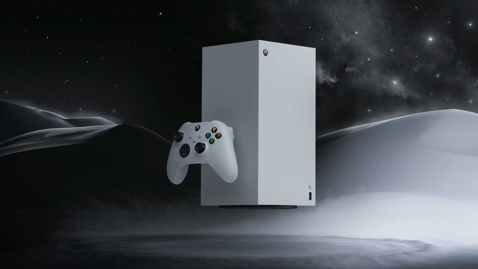 Xbox tests a new deal: watch ads to stream games you've already bought 32 A white Xbox Series X console