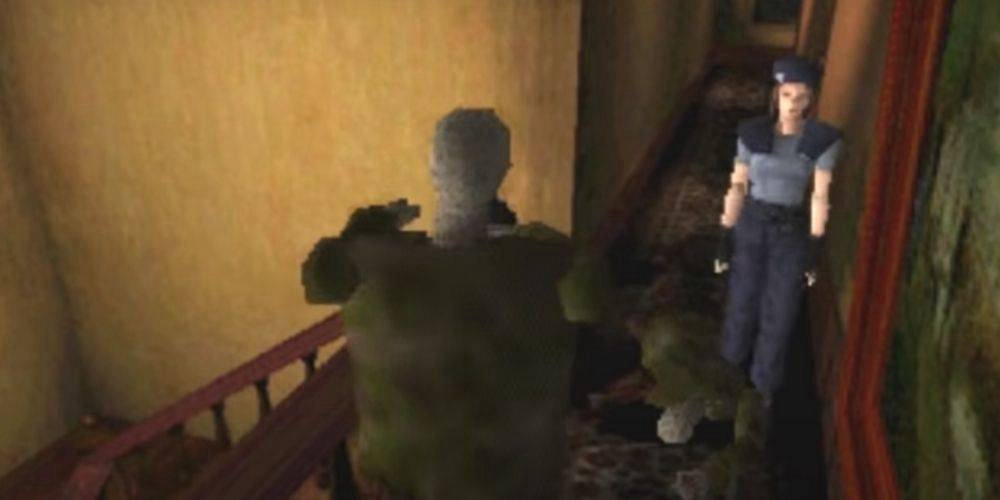 gameplay for the original Resident Evil game for PS1