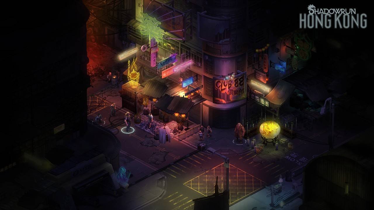 Image shows gameplay from Shadowrun: Hong Kong