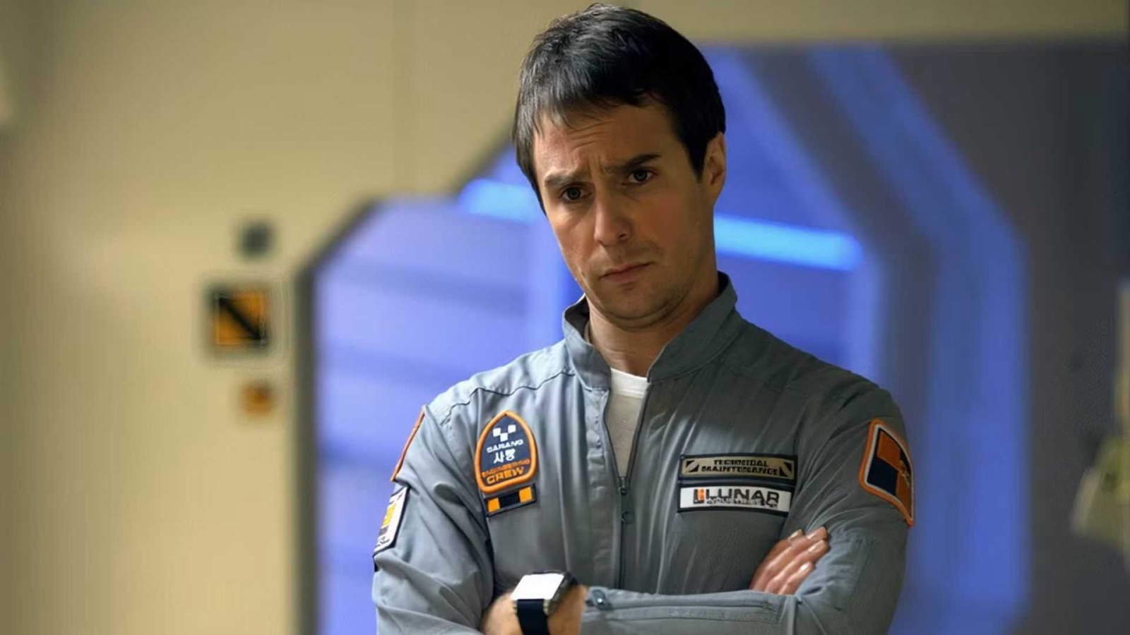 Sam Rockwell as Sam Bell in Moon