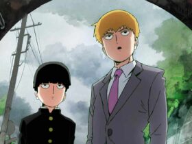 a decade later mob psycho 100 still has animes most quietly devastating line The line that matters most in Mob Psycho 100 never gets screamed during a fight. A con artist mutters it from behind a cluttered desk.
