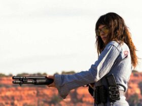 a24s onslaught adam wingard trades kaiju for super soldiers on sept 4 Across two seasons of Andor, Adria Arjona carried other people's grief and took the beatings that came with it. Adam Wingard's response? Hand her a few guns and let her pull the trigger.