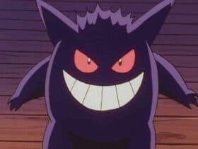 adidas sneaker collab gives gengar its first real redesign in 30 years Since 1996, Gengar has looked exactly the same: the squat frame, the spiked ears, the red eyes, the grin that hints it's just done something to your Pikachu and has no intention of confessing. Three decades of that same face.