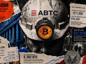 american bitcoins 8002 btc stack comes with strings attached 3090 coins pledged to bitmain American Bitcoin closed out June carrying 8,002 BTC on its books. About 38.6% of that stack — 3,090 coins — is classified as restricted under miner-purchase agreements struck with Bitmain, offset by a recorded liability of $371.687 million.
