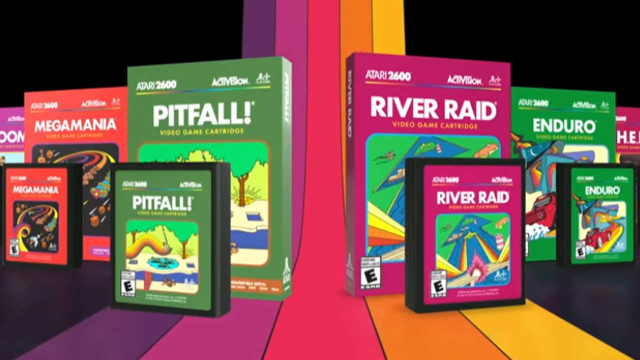 Atari Brings Back 39 Activision Classics on Genuine 2600 Cartridges 25 atari brings back 39 activision classics on genuine 2600 cartridges Pitfall! is returning on a cartridge you can physically slot into a console. Not an emulator. Not a plug-and-play stick. A cartridge.