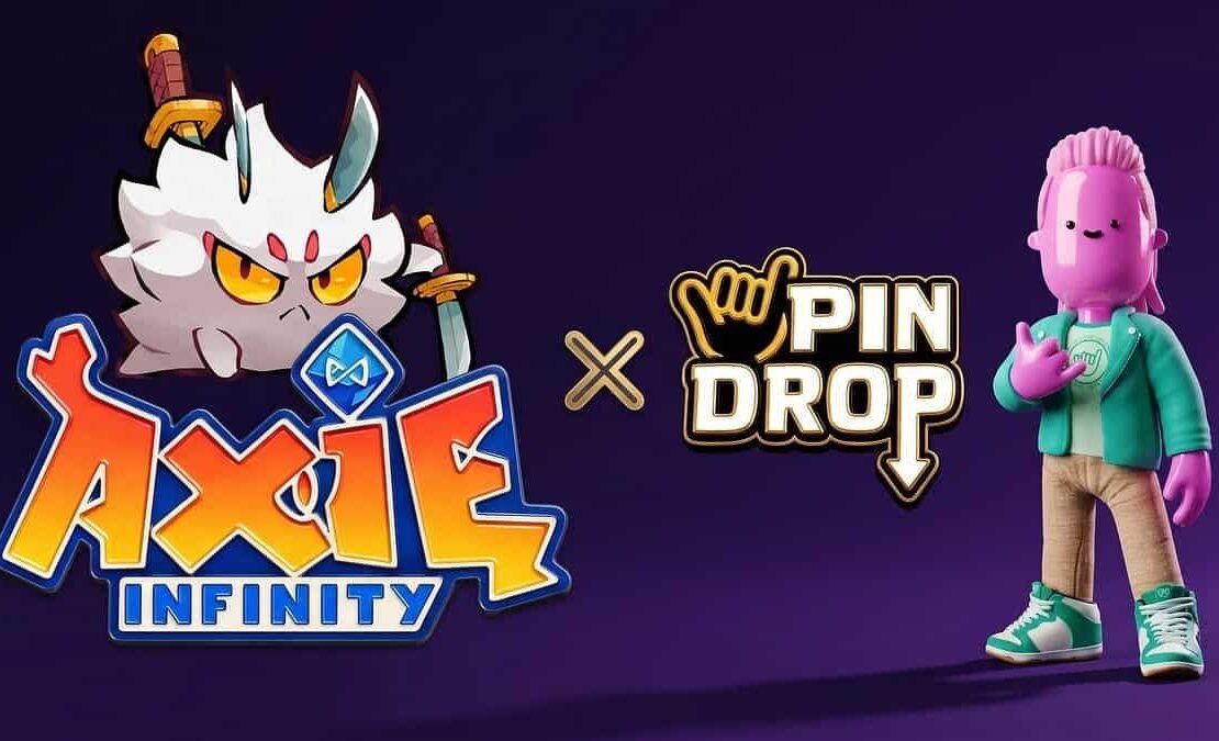 axie pin drop goes live match 3 event dishes out pins accessories and In Brief: