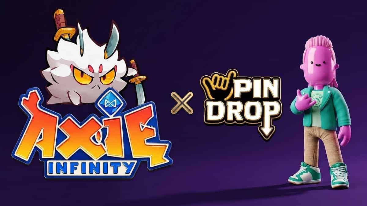 axie pin drop goes live match 3 event dishes out pins accessories and In Brief: