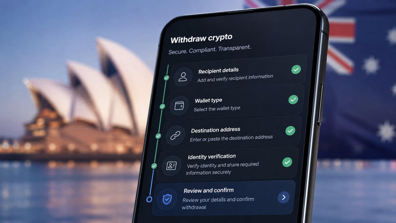 Australia’s new crypto transfer rules to make exchange withdrawals pass through identity checks