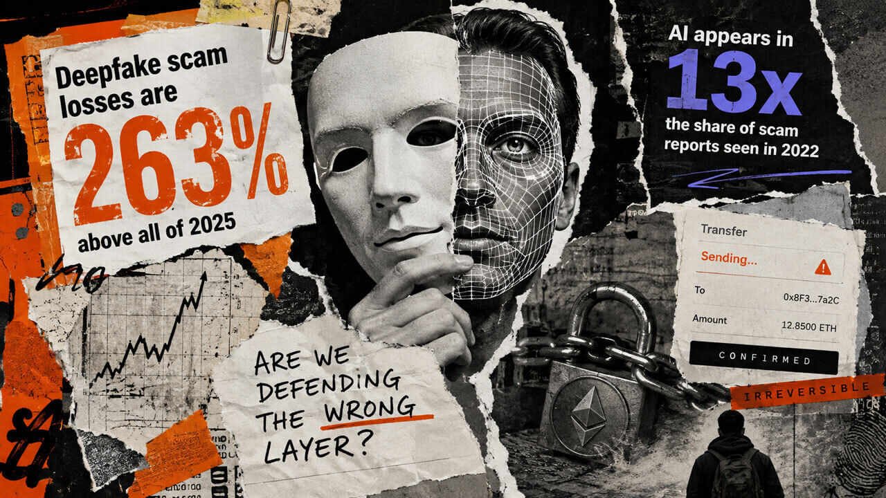 cryptos weakest link isnt the code ai scammers now just talk you into signing Deepfake-related losses reported so far in 2026 have already overshot the full-year 2025 total by 263%. The figure comes from TRM Labs, and it hints at an awkward shift in crypto crime: criminals have largely stopped attacking the software. They go after whoever is holding the keys.